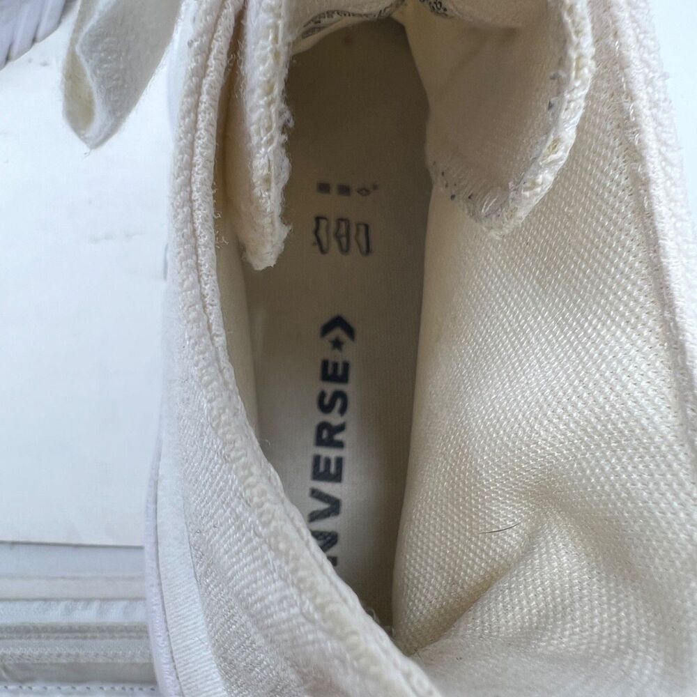 Converse Unisex W10/M8 Lugged 2.0 Sneakers Ankle Boot White Hiking All Star - Picture 8 of 12
